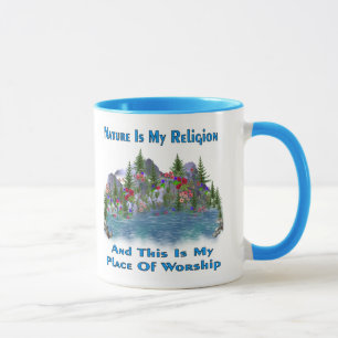 Natur ist meine Religion Tasse