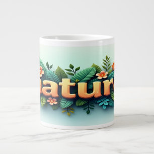 Natur Jumbo-Tasse