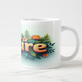 Natur Jumbo-Tasse (Rechts)