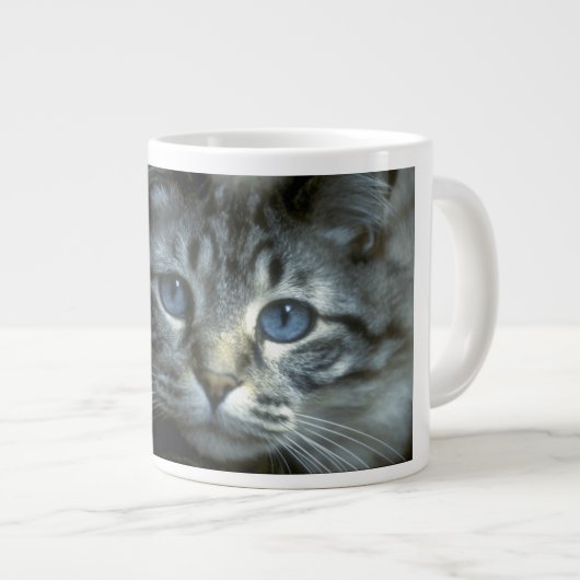 Natur - Jumbo-Tasse (Vorderseite Rechts)