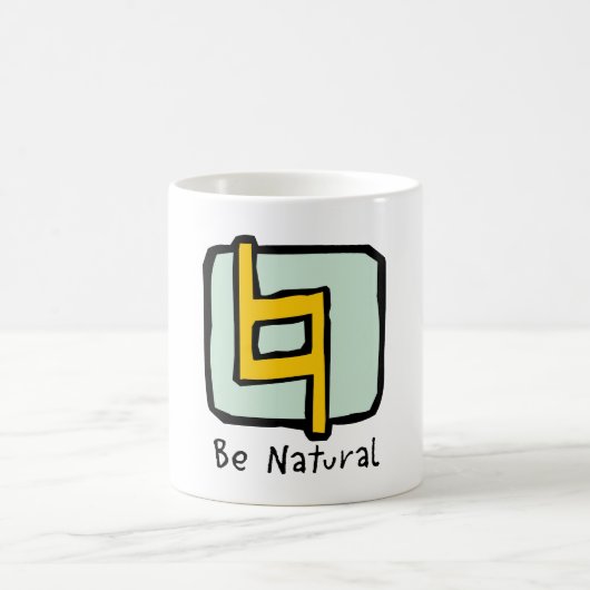 Natur Kaffeetasse (Mittel)