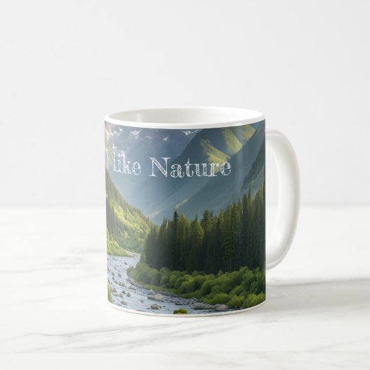 Natur Kaffeetasse (VorderseiteRechts)