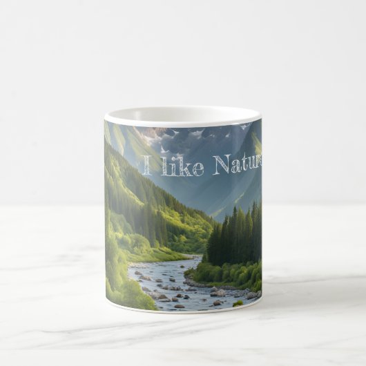 Natur Kaffeetasse (Mittel)