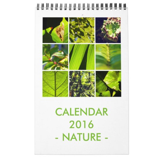 Natur Kalender (Titelbild)
