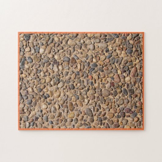 Natur-Kiesel entsteint Foto-Herausforderung Puzzle (Horizontal)