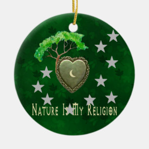 Natur-Kirche Keramikornament