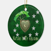 Natur-Kirche Keramikornament (Links)