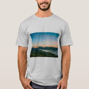 Natur Landschaft Grafik T-Shirt für lässigen Stil
