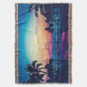 Natur Landschaft Pool Palmen-25925 Decke (Vorderseite Vertikal)