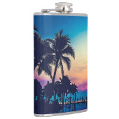 Natur Landschaft Pool Palmen-25925 Flachmann (Rechts)