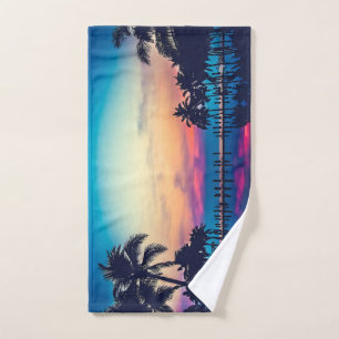 Natur Landschaft Pool Palmen-25925 Handtuch