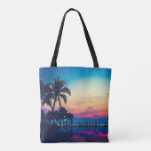 Natur Landschaft Pool Palmen-25925 Tasche (Rückseite)