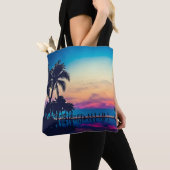 Natur Landschaft Pool Palmen-25925 Tasche (Von Nahem)