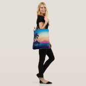 Natur Landschaft Pool Palmen-25925 Tasche (Am Model)
