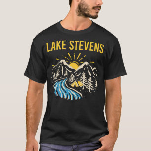 Natur Landschaft See Stevens T-Shirt