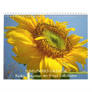 Natur-Landschaft trägt Sonnenblumensun-Blume ein Kalender