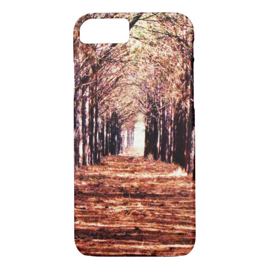 Natur-LandschaftsKiefer-WaldiPhone Fall Case-Mate iPhone Hülle (Rückseite)