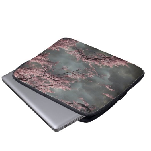 Natur Laptopschutzhülle (Vorne Knopf)