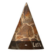 Natur lässt Felsen-Geologie-Steinwand jeder Partyhütchen (Links)