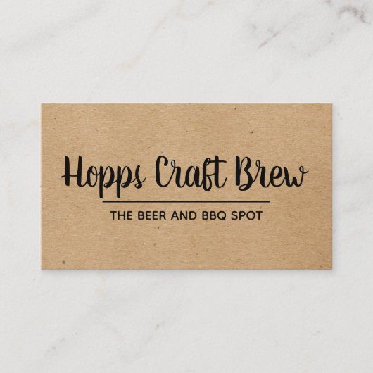 Natur | Layout Visitenkarte (Vorderseite)