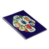 Natur-Lebewesen-Notizbuch Notizblock (Rechte Seite)