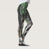 Natur liebt vielseitige Naturfarben in Leggings (Rechts)