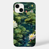 Natur Lotus Water Lily Pond Landschaft Case-Mate iPhone Hülle (Rückseite)