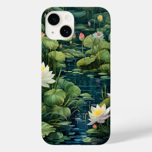 Natur Lotus Water Lily Pond Landschaft Case-Mate iPhone 14 Hülle