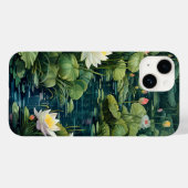 Natur Lotus Water Lily Pond Landschaft Case-Mate iPhone Hülle (Rückseite (Horizontal))