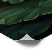 Natur Lotus Water Lily Pond Landschaft Poster (Ecke)