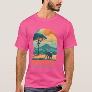 Natur Lover Erkundung des Amboseli Nationalparks T-Shirt
