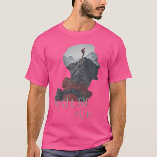 Natur Lover Wandern Bergsee-Zauber im Val Piora T-Shirt
