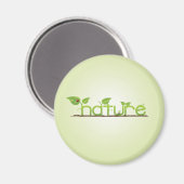 Natur Magnet (Vorderseite/Rückseite)