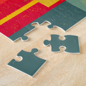 Natur-Minimalist Black Labrador Kanu Puzzle (Seite)