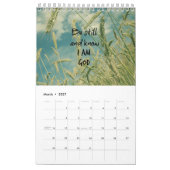 Natur mit Bibelversen 2016 Kalender (Mär 2027)