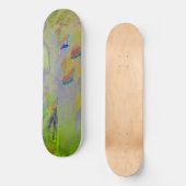Natur mit Haltung III Skateboard (Vorderseite)