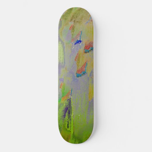 Natur mit Haltung III Skateboard (Vorderseite)