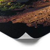 Natur mit Motivierend Zitat - Weisheitsworte Poster (Ecke)