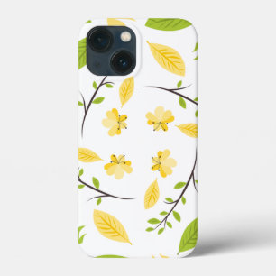 Natur Muster Blätter Zeichnung Skizze Blumen Case-Mate iPhone Hülle