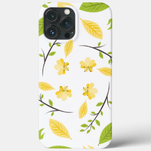 Natur Muster Blätter Zeichnung Skizze Blumen Case-Mate iPhone Hülle