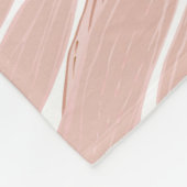 Natur nahtlos Muster. Handgezeichnete abstrakte Tr Fleecedecke (Ecke)