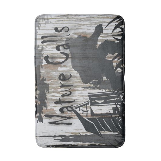 Natur nennt Bathmatte Badematte (Vorderseite Vertikal)