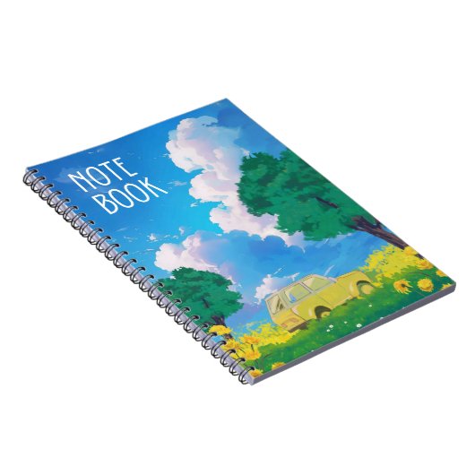 Natur Notizblock (Rechte Seite)