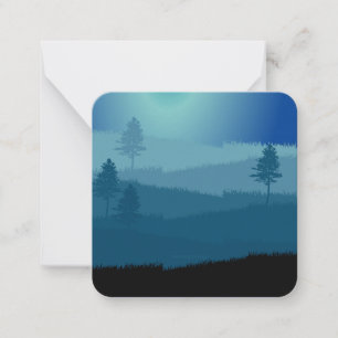 Natur Notizkarte Mitteilungskarte