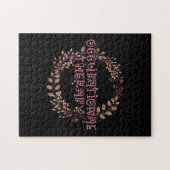 Natur OTA Therapeut OT Übung Blätter Beruf Puzzle (Horizontal)