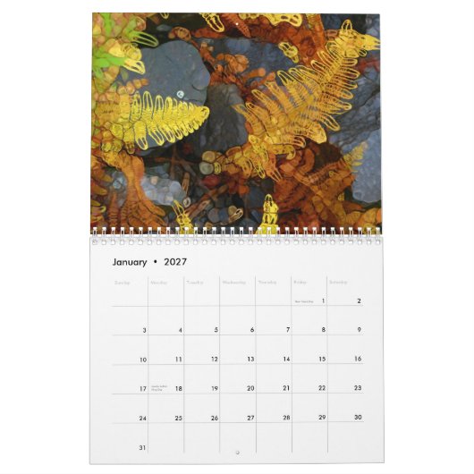 Natur - Paintography Art-Kalender Kalender (Jan 2027)