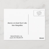 Natur-Paletten-Postkarte Postkarte (Rückseite)