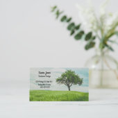 Natur-personalisierte Visitenkarte (Stehend Vorderseite)