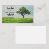 Natur-personalisierte Visitenkarte (Vorne/Hinten)