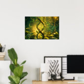 NATUR - PFLANZEN - Helix Poster (Heimbüro)